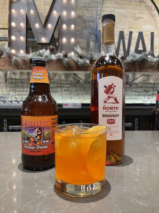 Orange Dream Old Fashioned Sprecher Cocktail Recipe