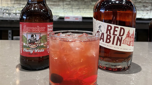Cherry Soda Old Fashioned Sprecher Cocktail Recipe