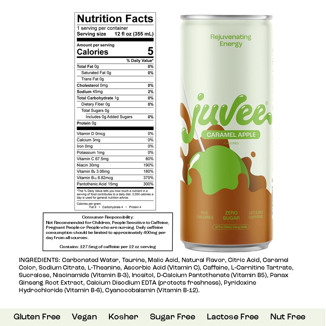 Caramel Apple Energy Drink