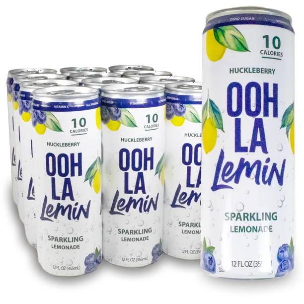 Huckleberry Sparkling Lemonade