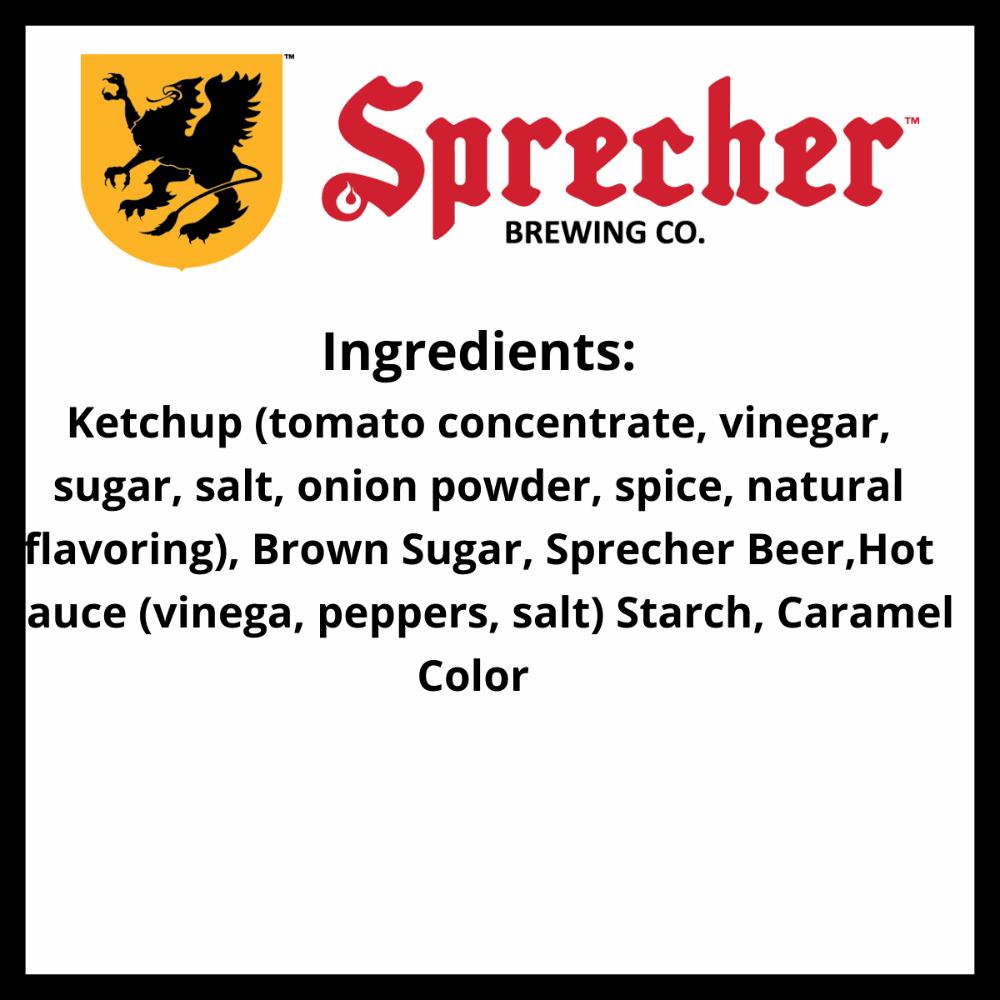 Sprecher beer bbq sauce ingredients