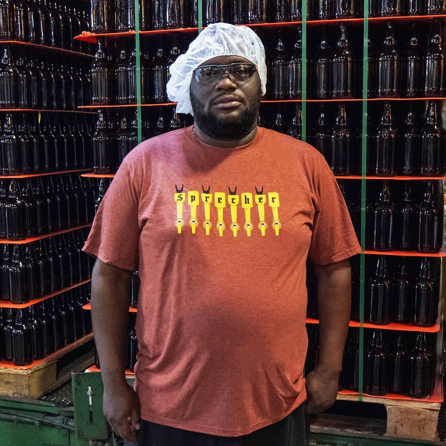 Sprecher Burgundy Tap Handle T-Shirt