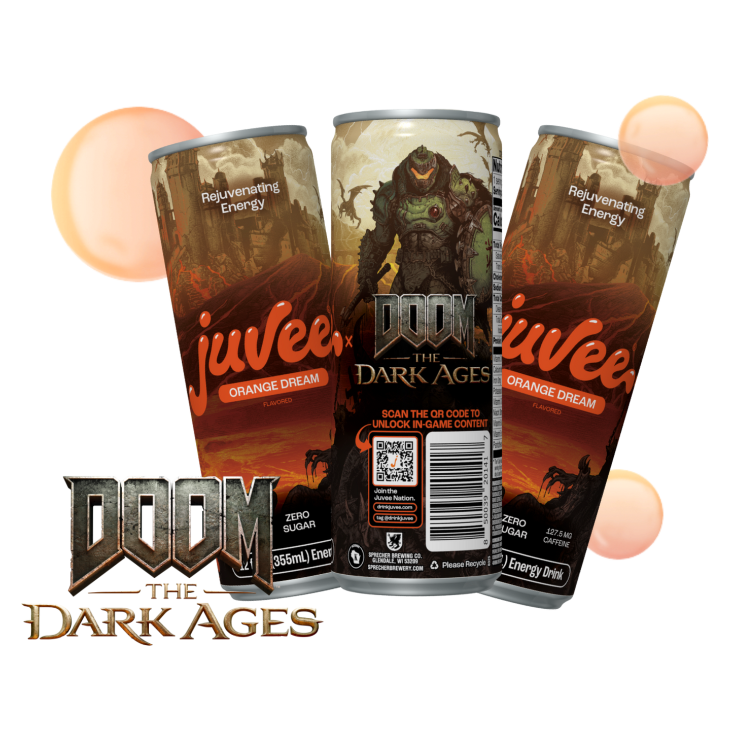 Doom Orange Dream Energy Drink