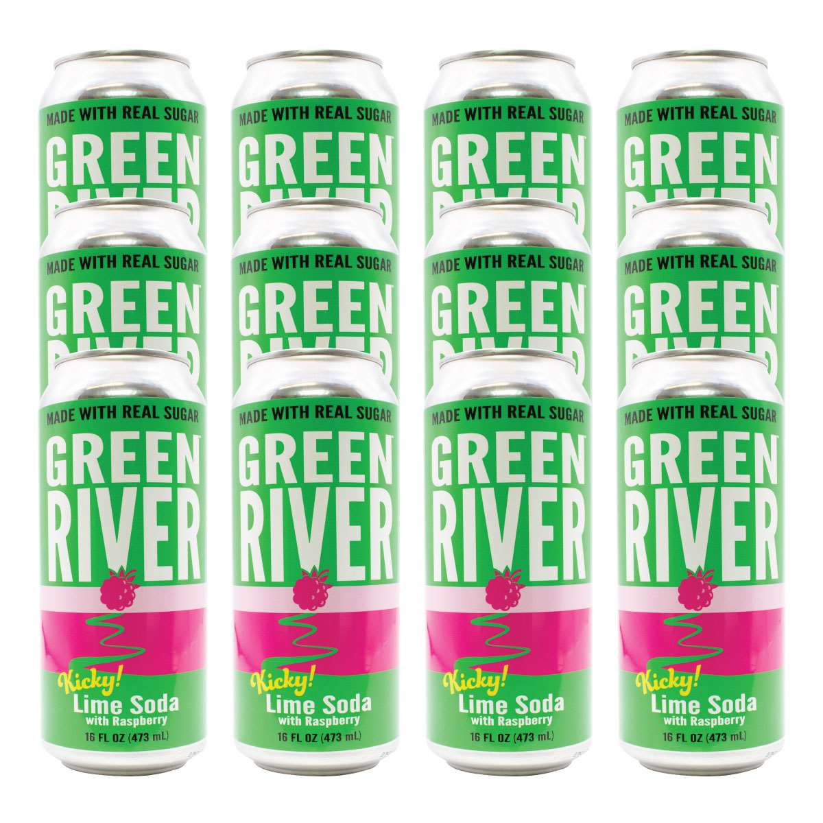 Green River Raspberry Cans