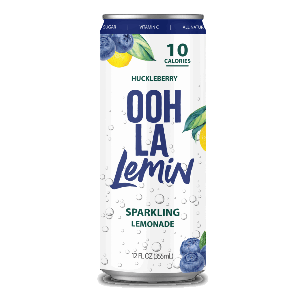 12-Pack Sparkling OOH LA Lemin Huckleberry Lemonade