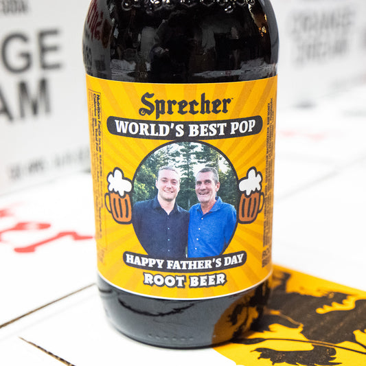 Father's Day Custom Label Root Beer