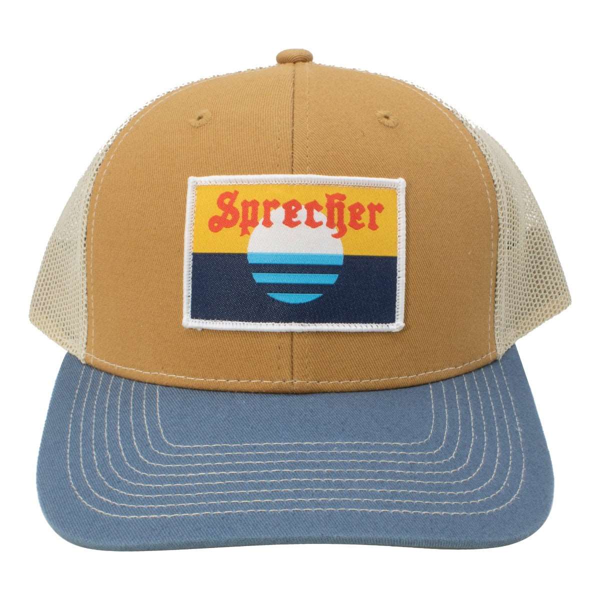 Sprecher Milwaukee Flag Baseball Hat front view