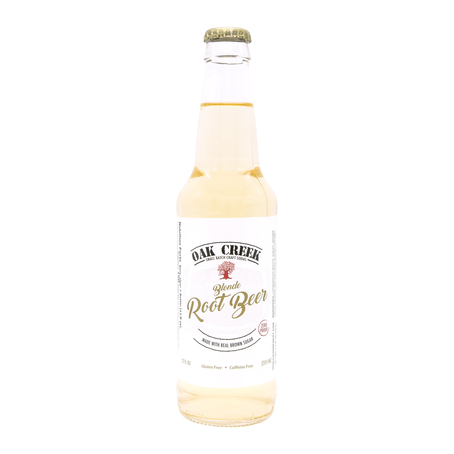 Oak Creek Blonde Root Beer Soda