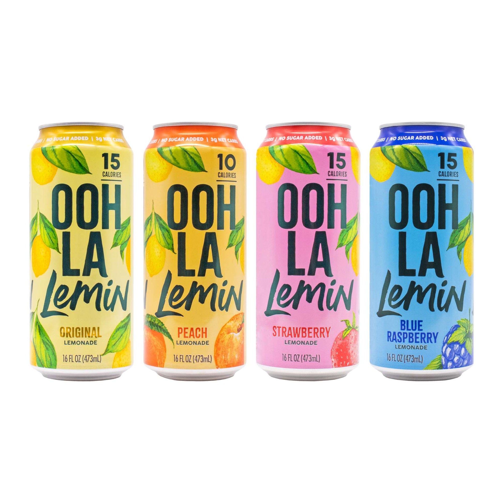 OOH LA Lemin Lemonade Variety 12 Pack