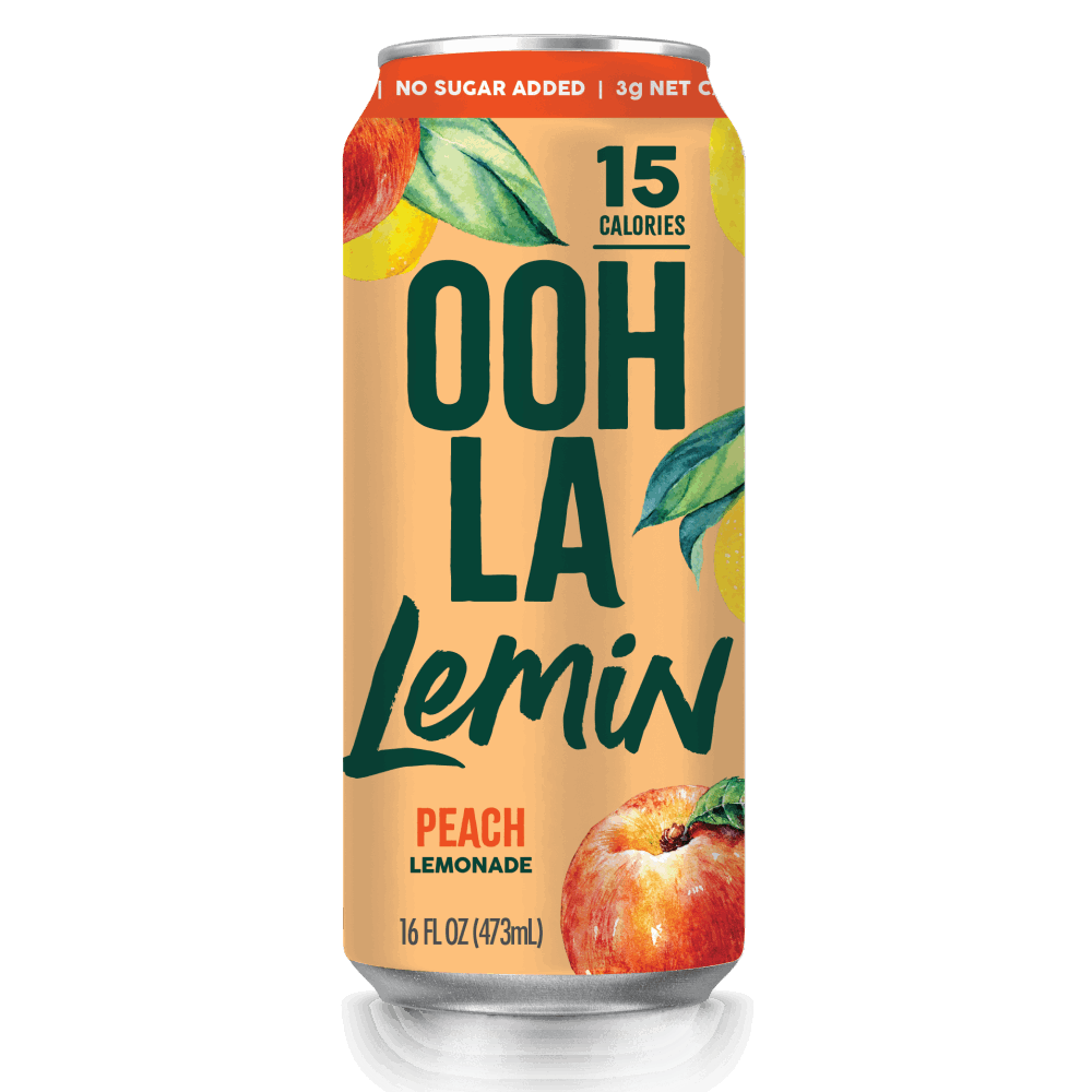 12-Pack OOH LA Lemin Peach Lemonade