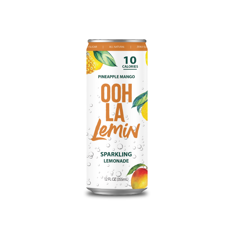 Sparkling Pineapple Mango Lemonade