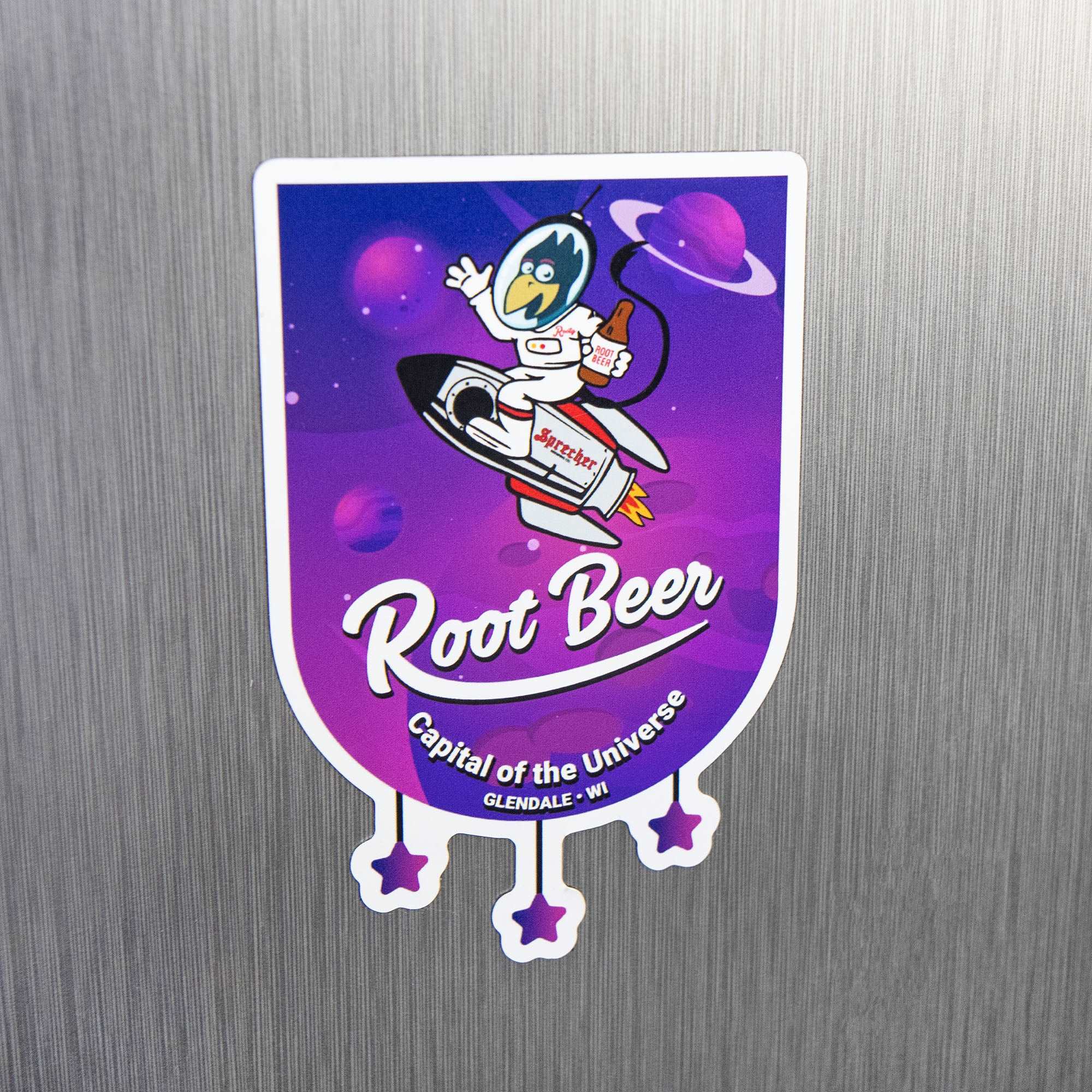 Root Beer Capital Of The Universe Magnet Sprecher Brewing Co 7489