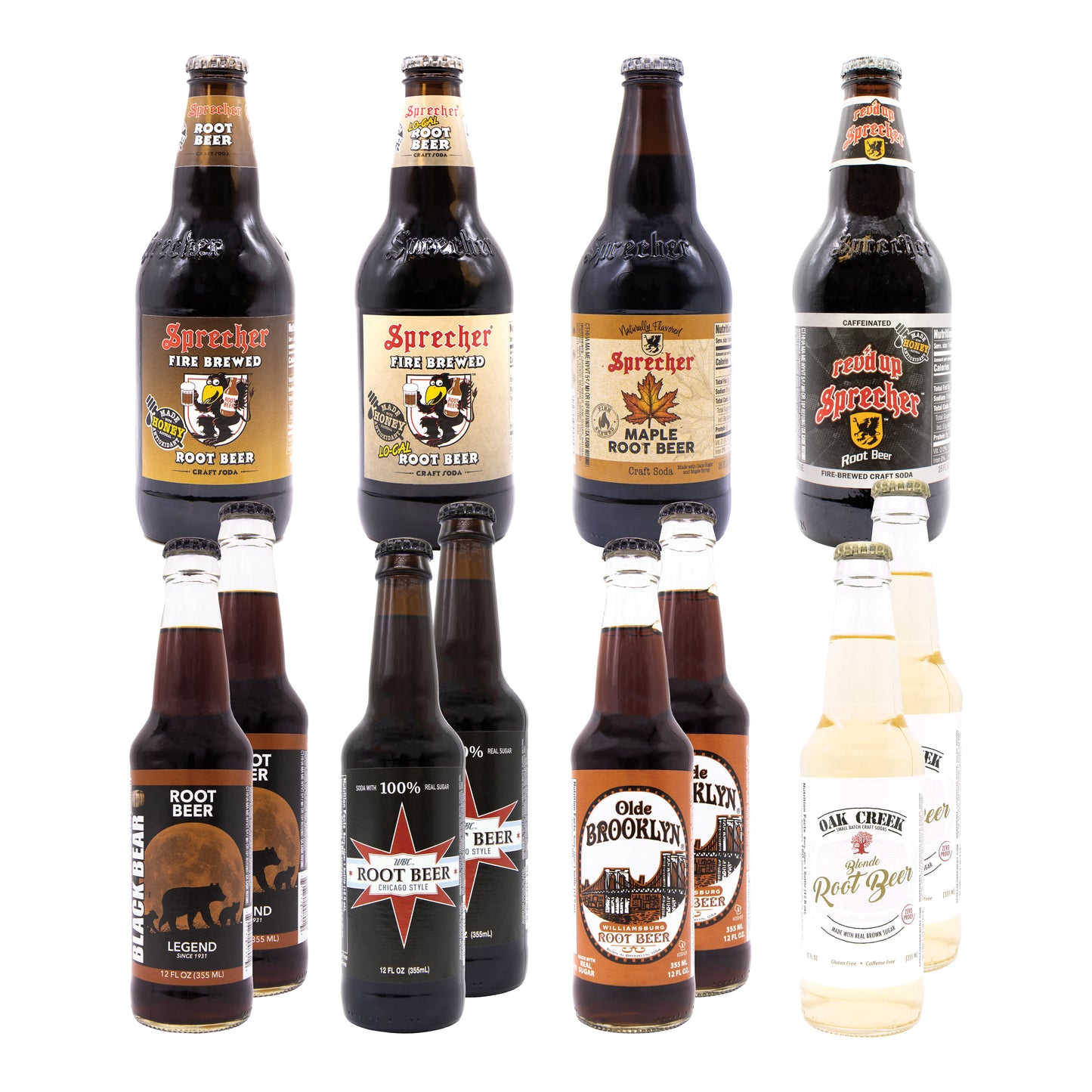 8 Flavor Root Beer Sampler