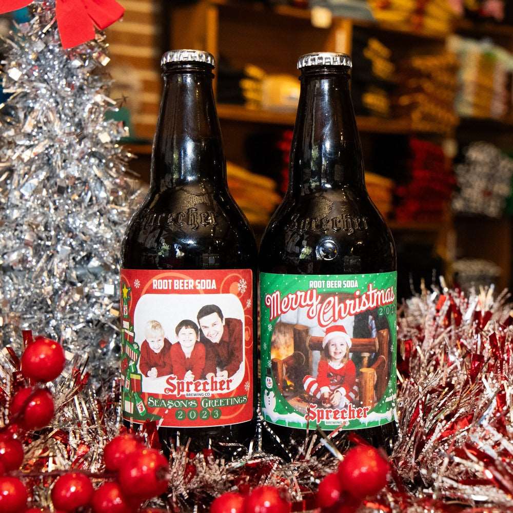 Holiday Custom Label Root Beer