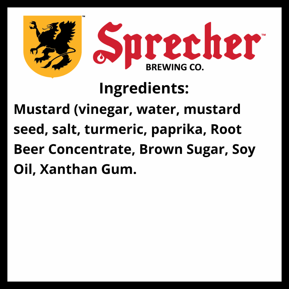 Sprecher Root Beer Mustard Ingredients