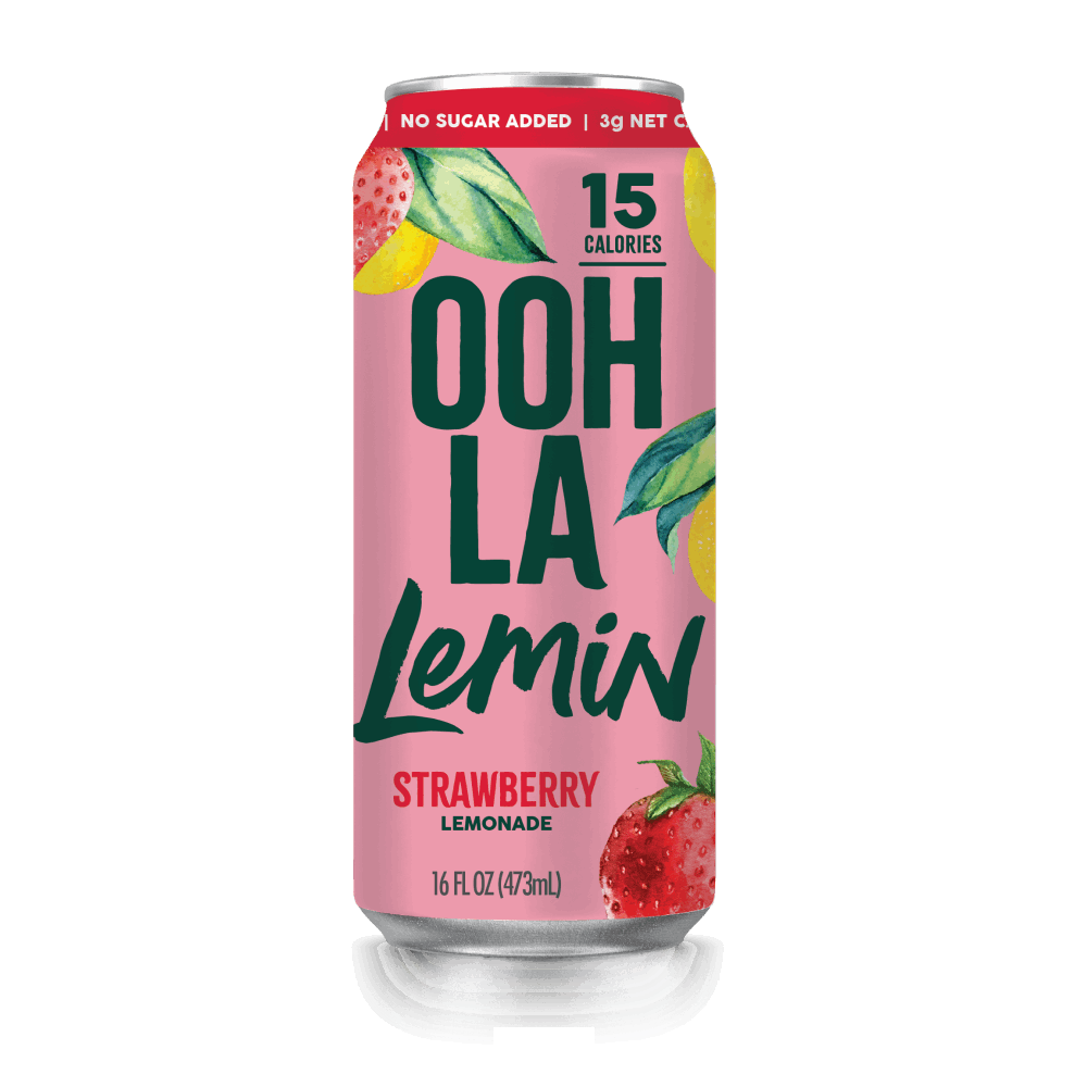 12-Pack OOH LA Lemin Strawberry Lemonade