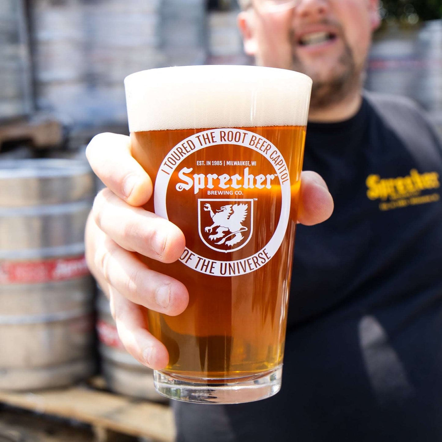 Tour Pint Glass