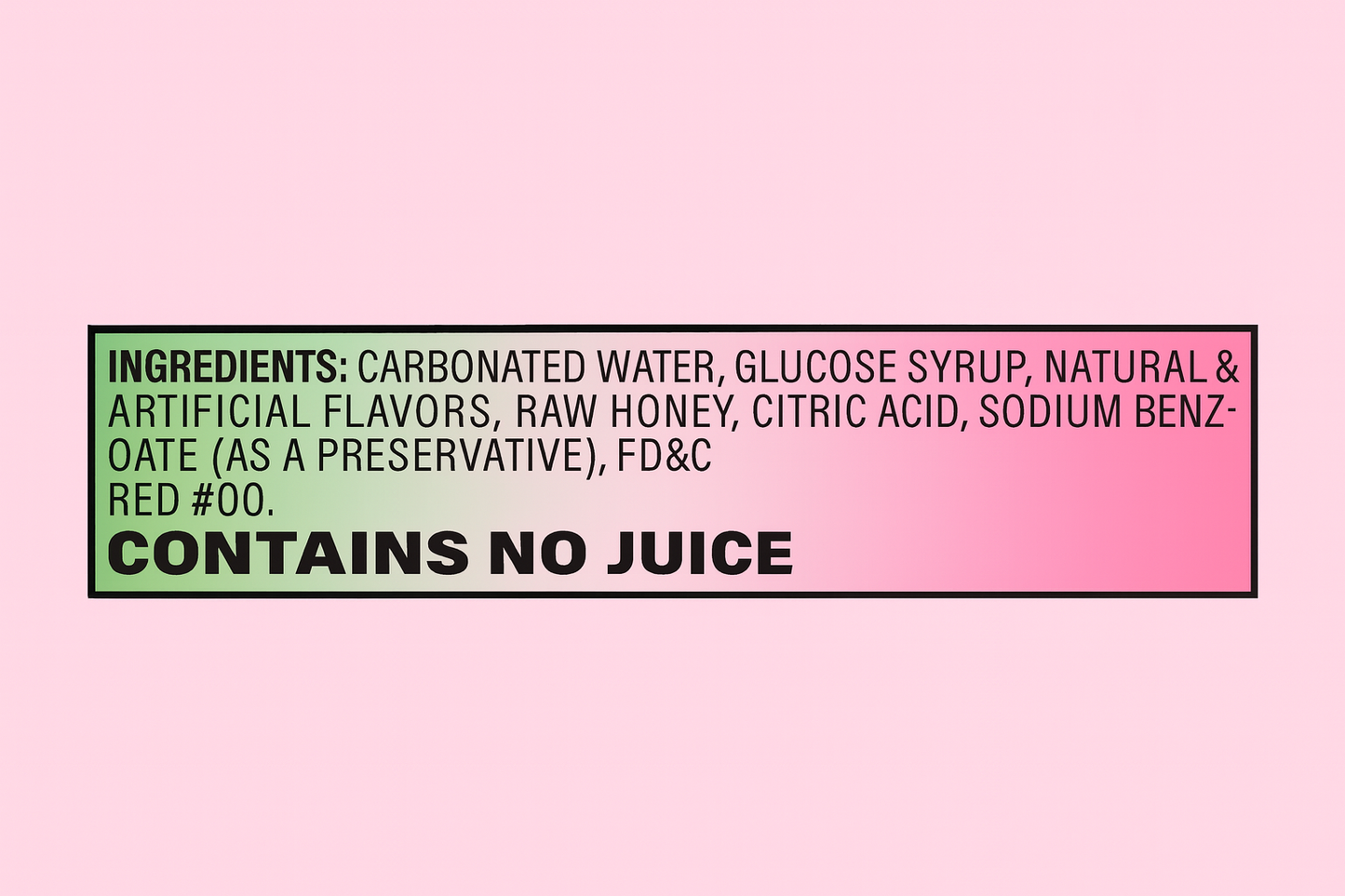 Watermelon Craft Soda