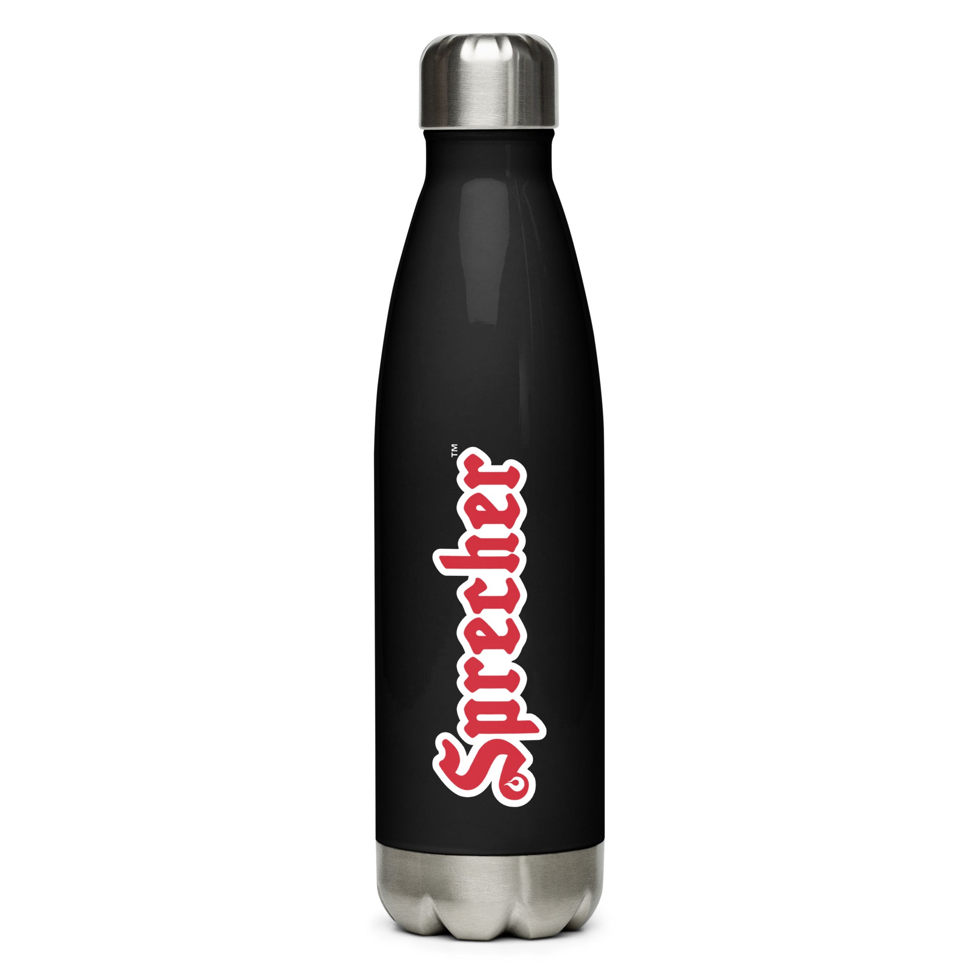 Black Stainless Steel Water Bottle