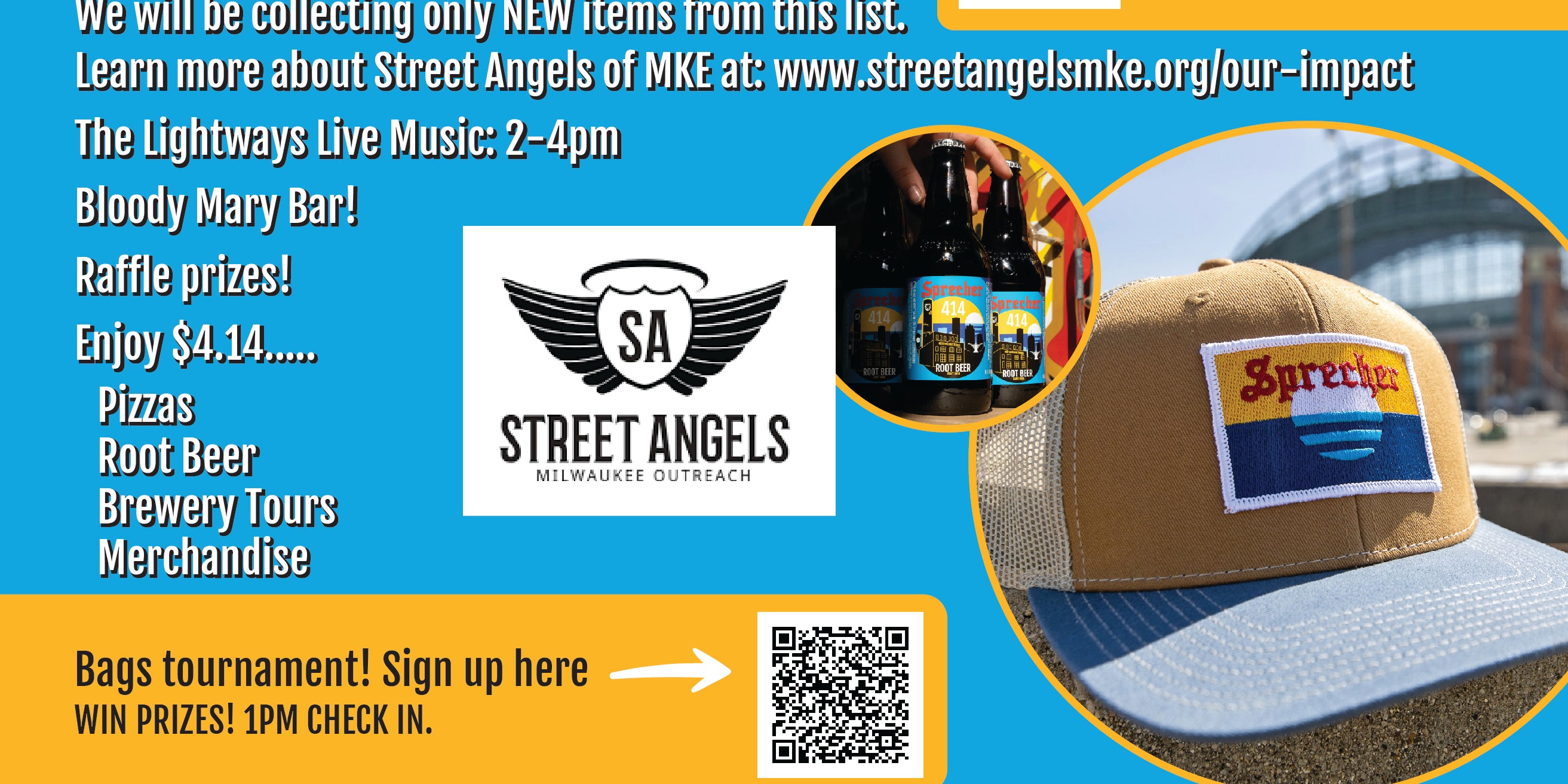 414 Day at Sprecher Street Angels Milwaukee