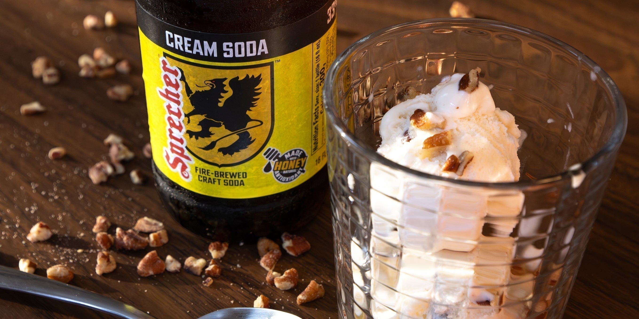 Fall Ice Cream Floats!