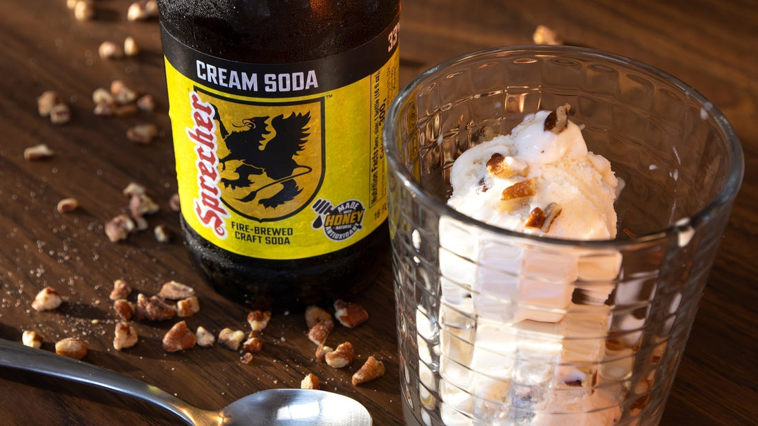 Fall Ice Cream Floats!