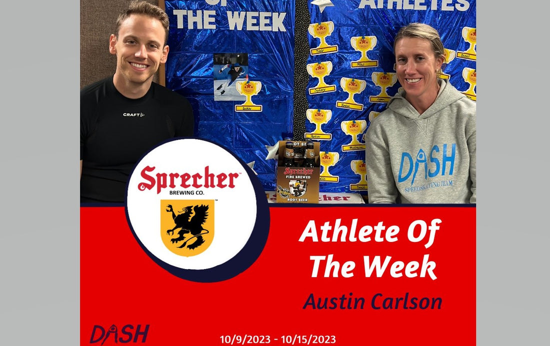 Sprecher Partners with DASH to promote an Athlete of the Week