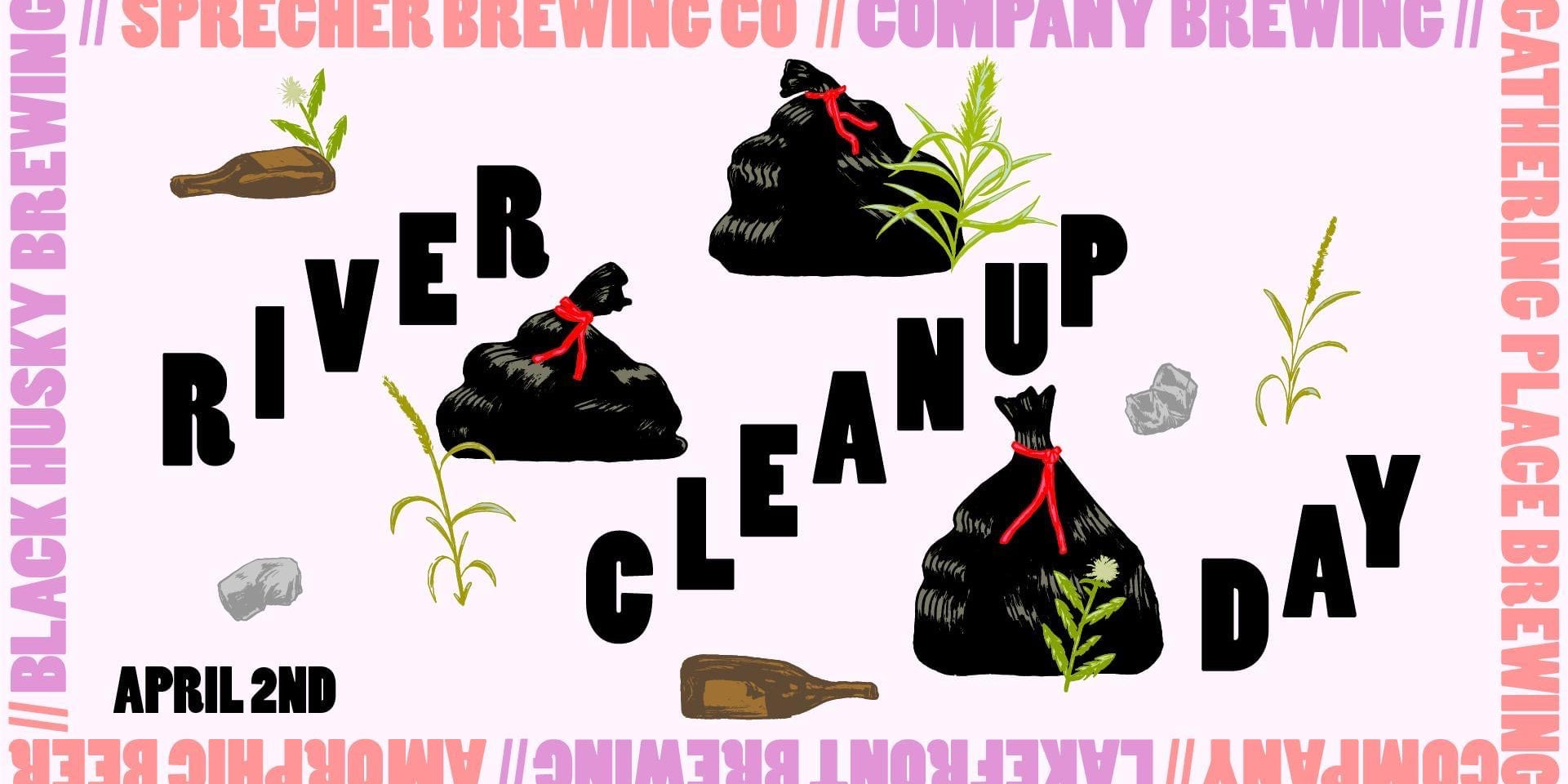 River Cleanup Day infographic