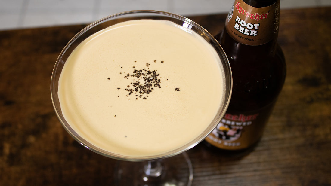 Root Beer Espresso Martini Mocktail