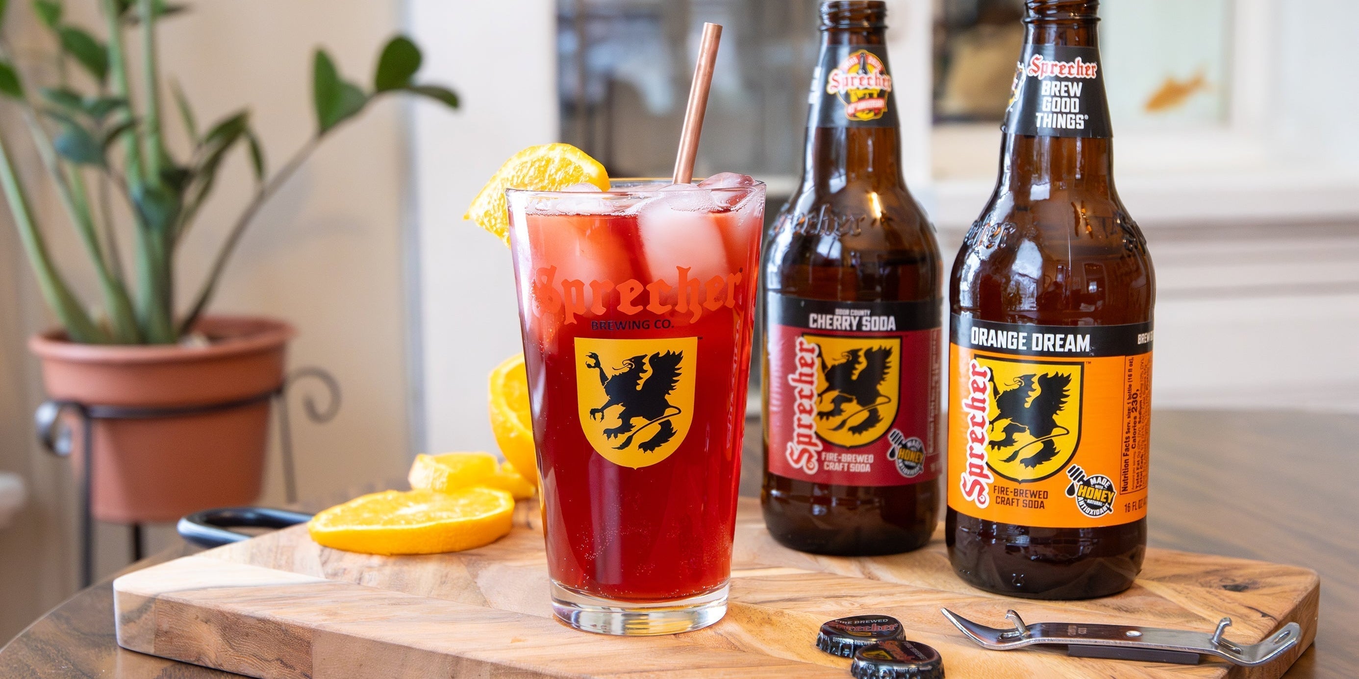 Sprecher Soda Sangria Mocktail