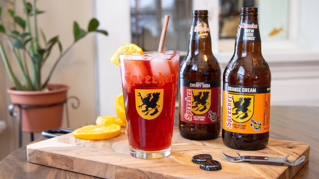 Sprecher Soda Sangria Mocktail