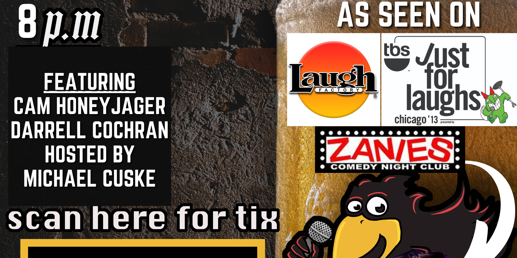 Sprecher Brewery Live Comedy Show | April 1st