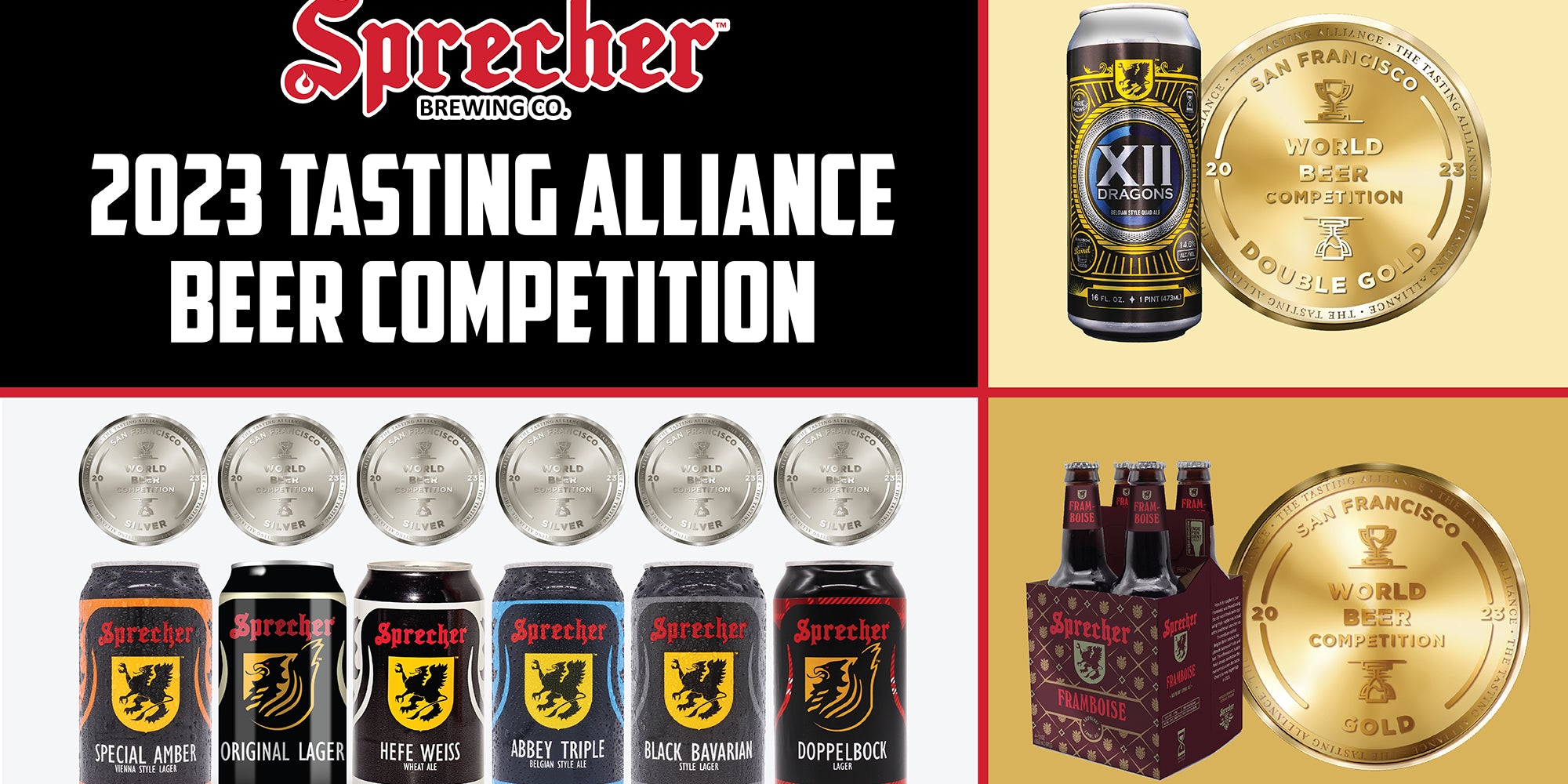 Guess Which 8 Sprecher Beers Won Awards from The Tasting Alliance?