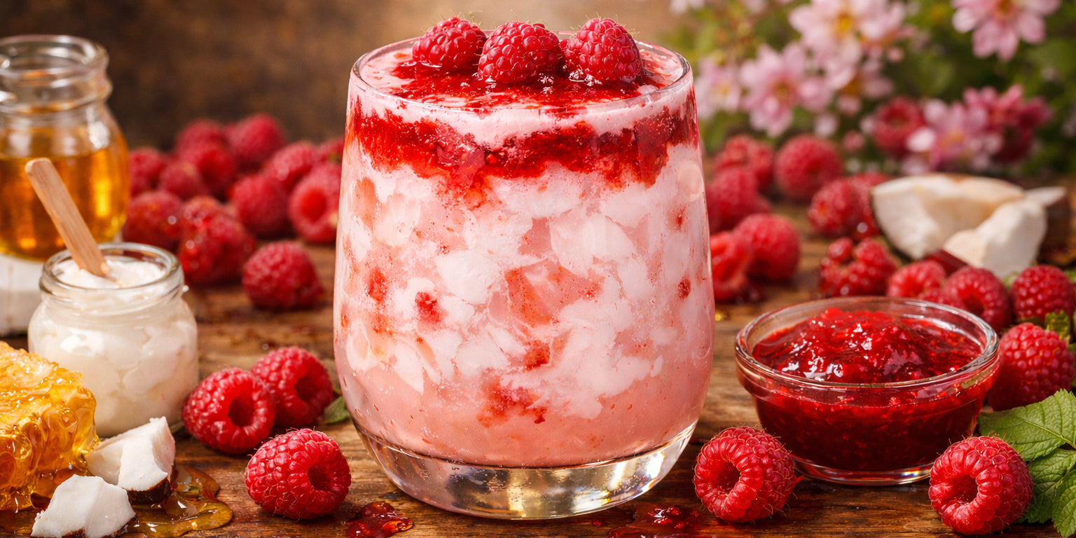 The Beehive Cream Berry Dirty Soda