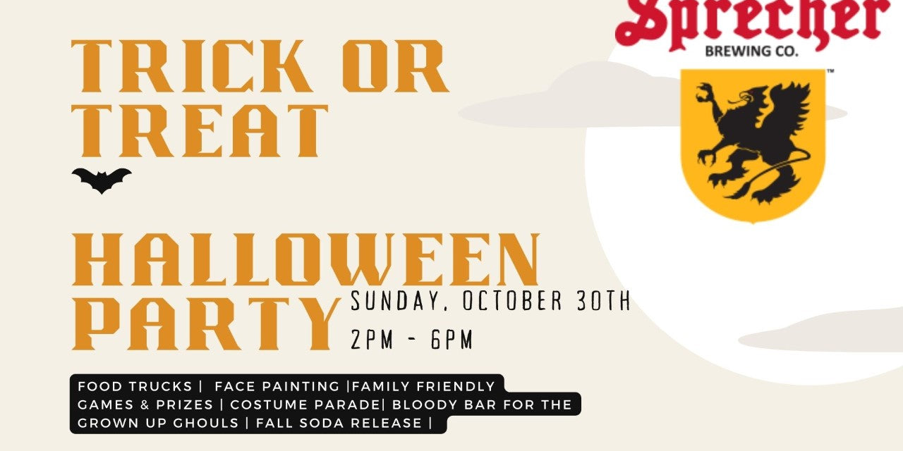 Trick or Treat at Sprecher!