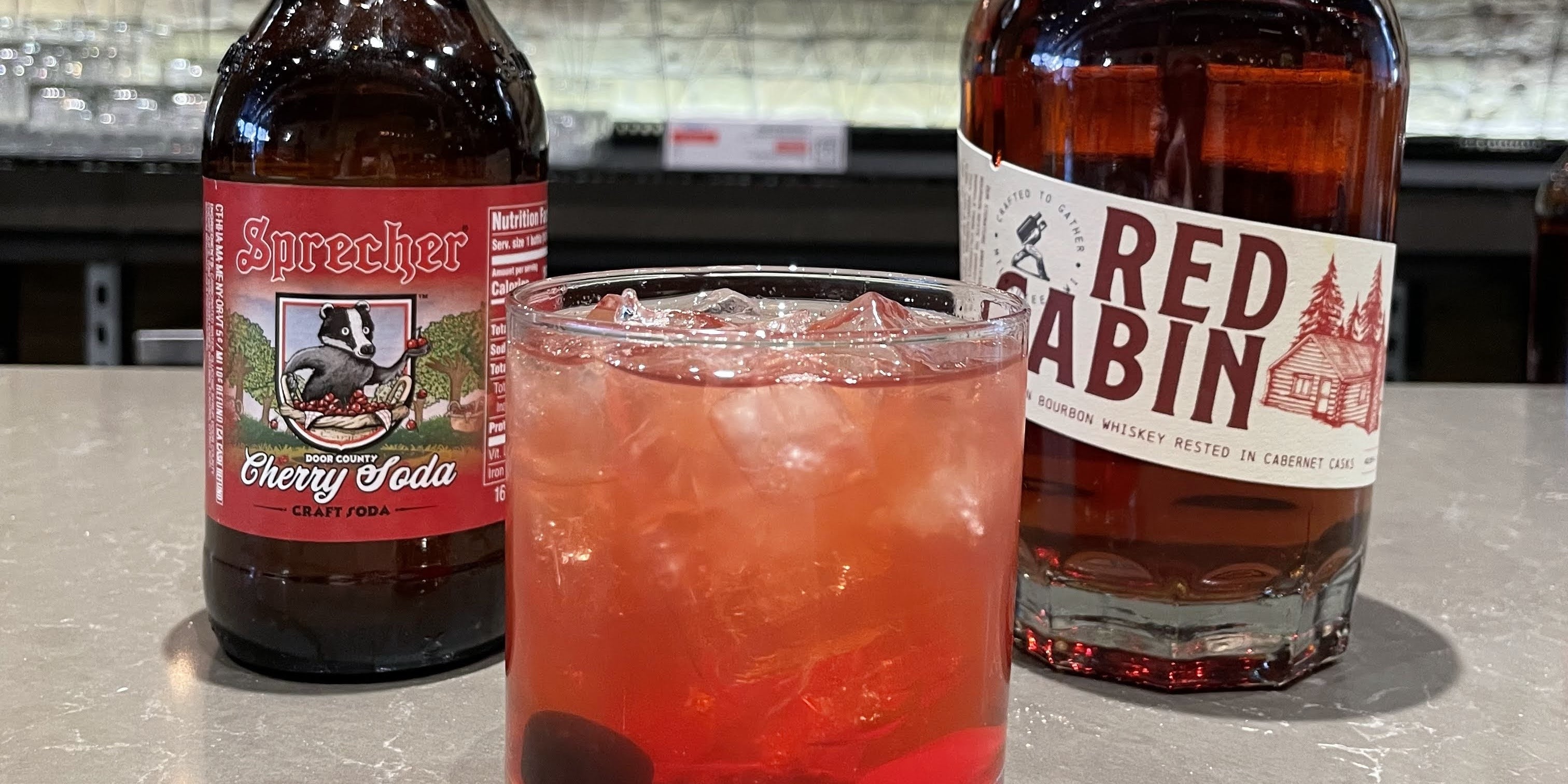 Cherry Soda Old Fashioned Sprecher Cocktail Recipe