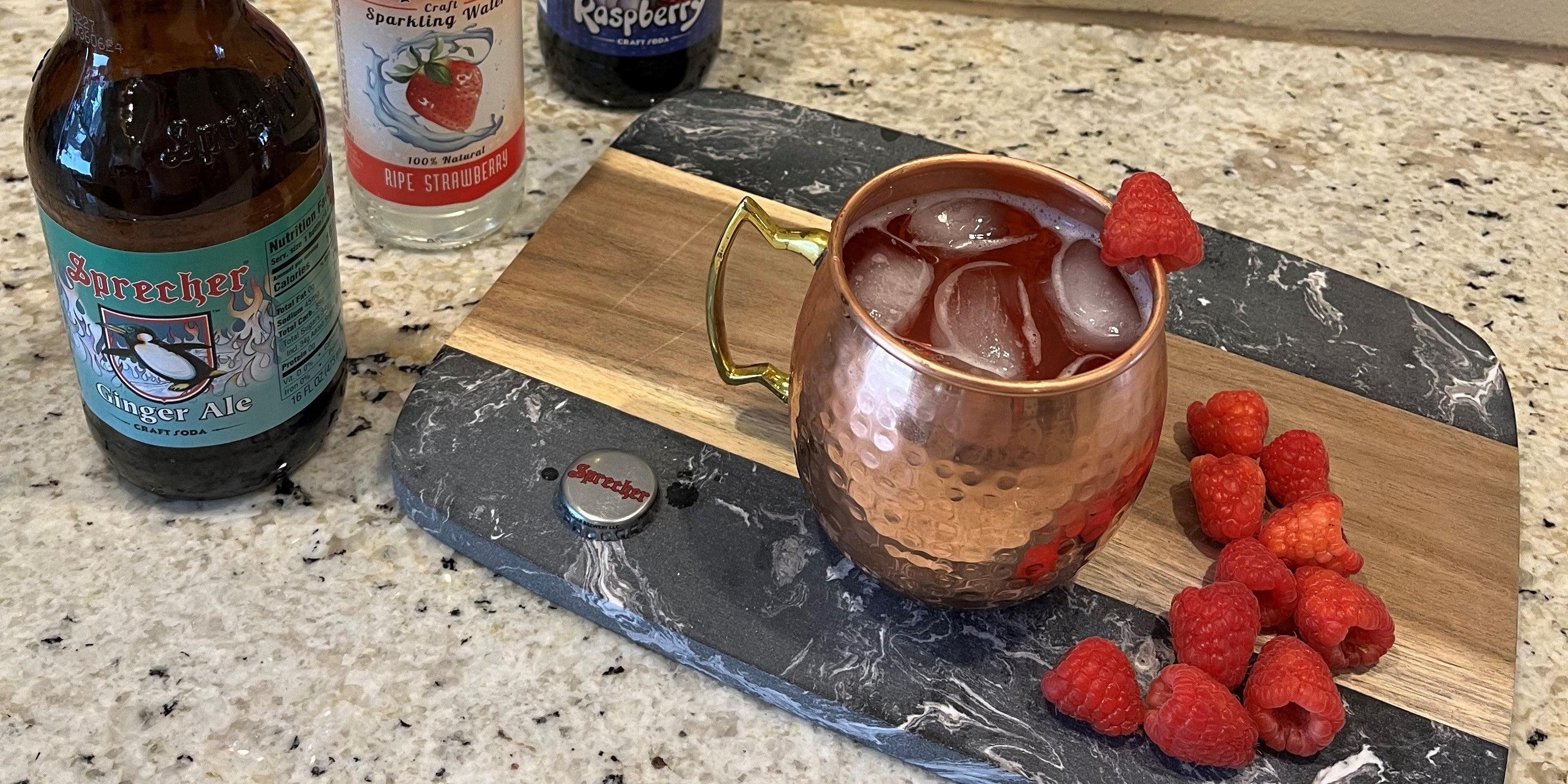 Berry Mule Sprecher Craft Mocktail Recipe