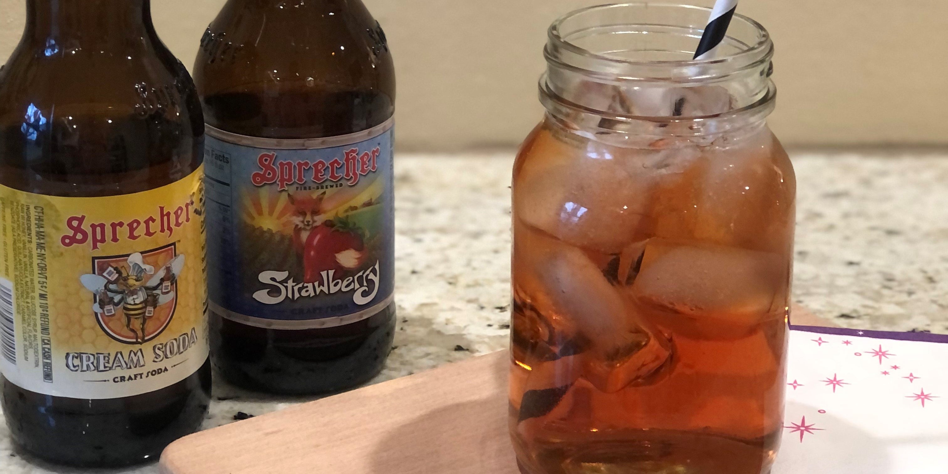 Strawberries and Cream Soda Recipe