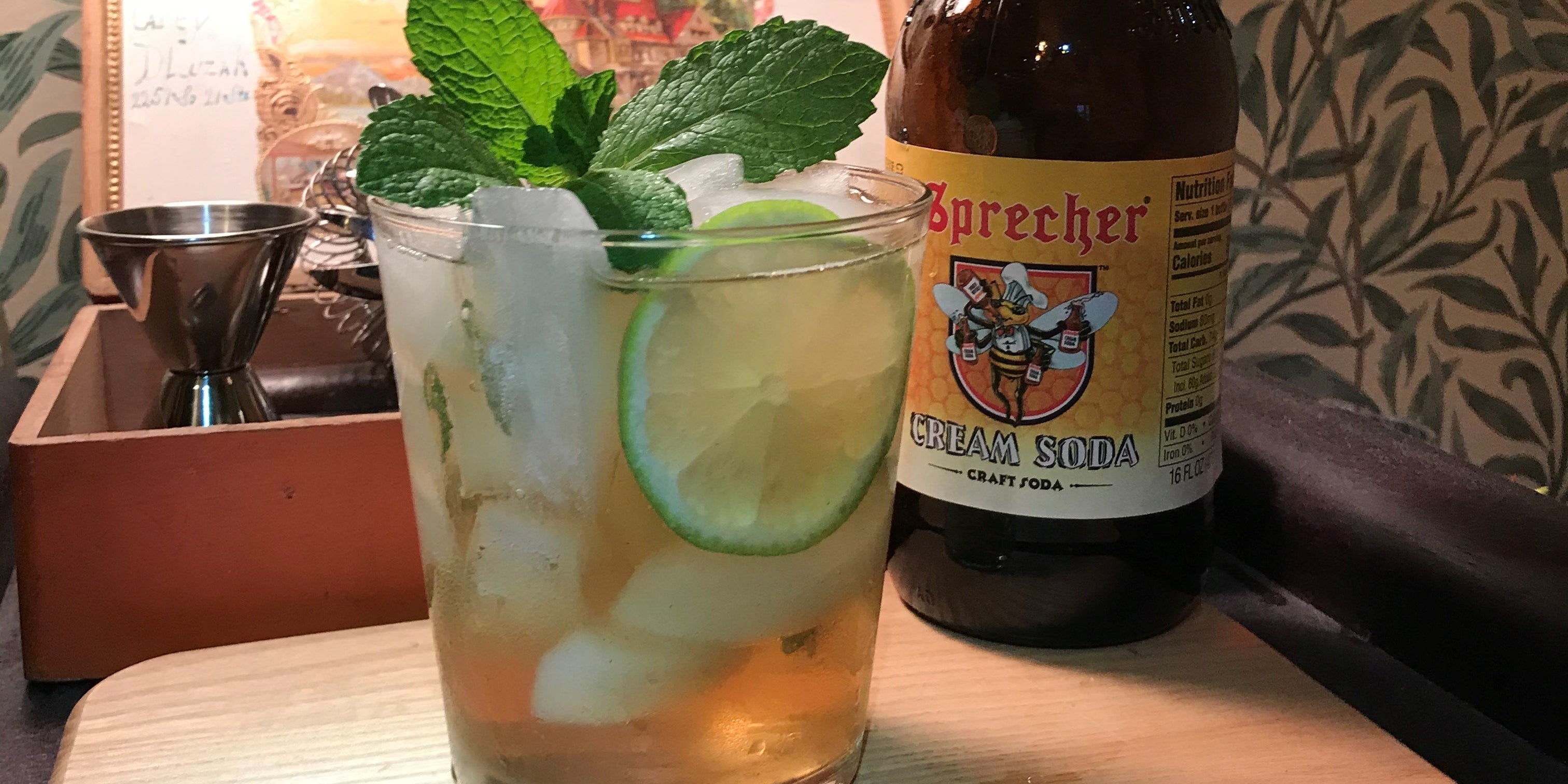 Vanilla Mojito Cream Soda Recipe