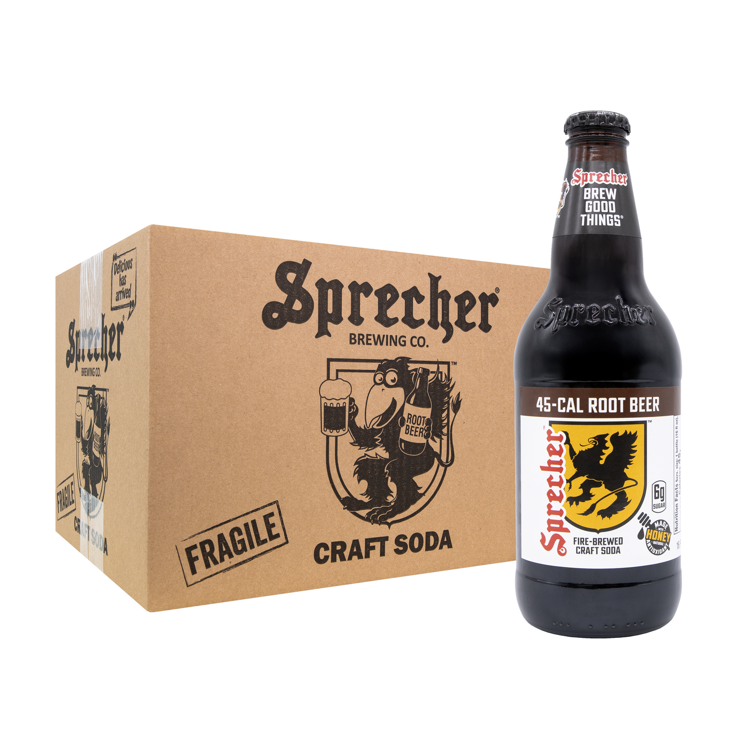 Low-Cal Root Beer Soda