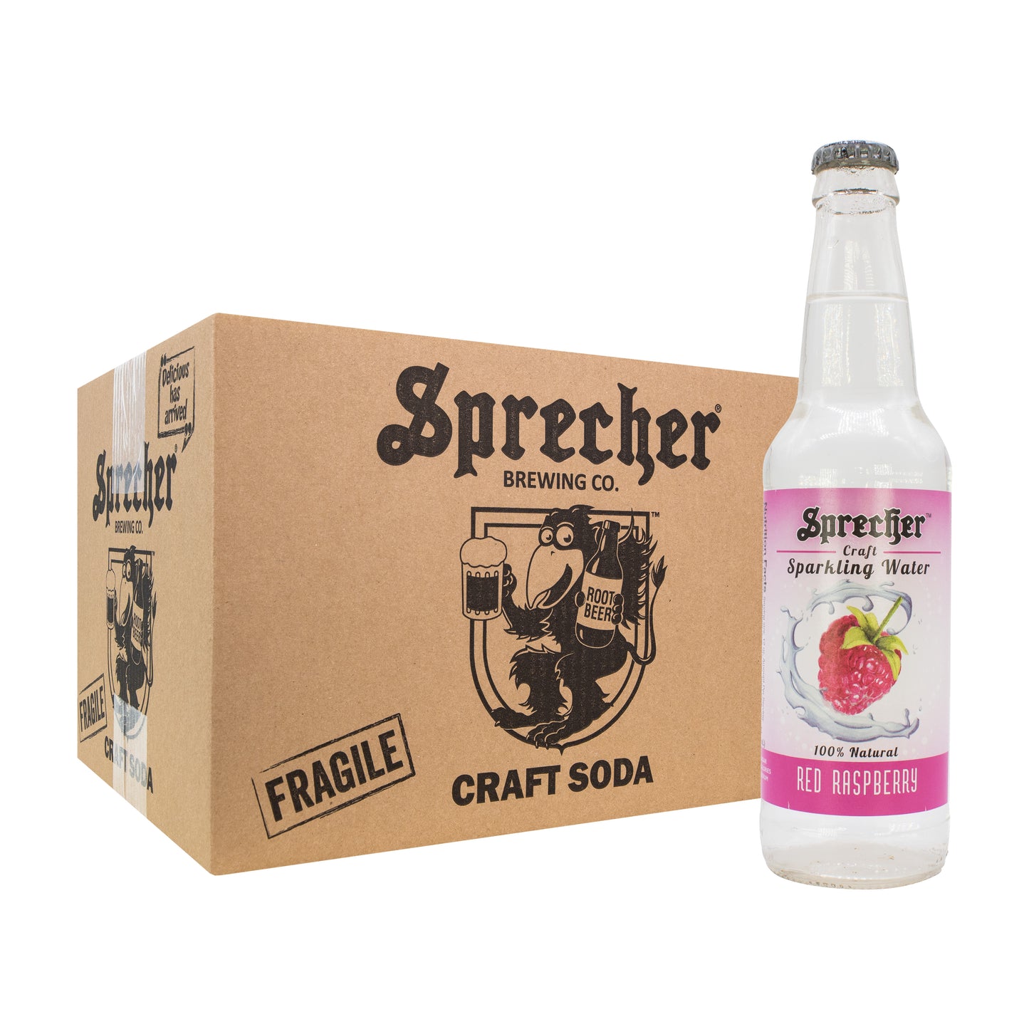 Red Raspberry Sparkling Water