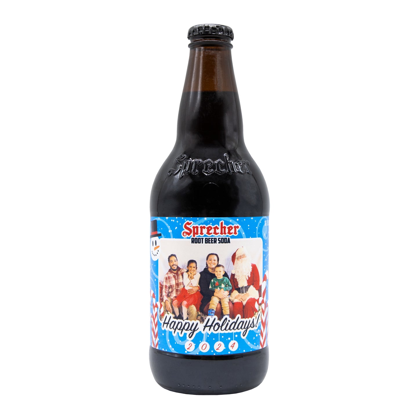 Soda With Santa Custom Label Root Beer