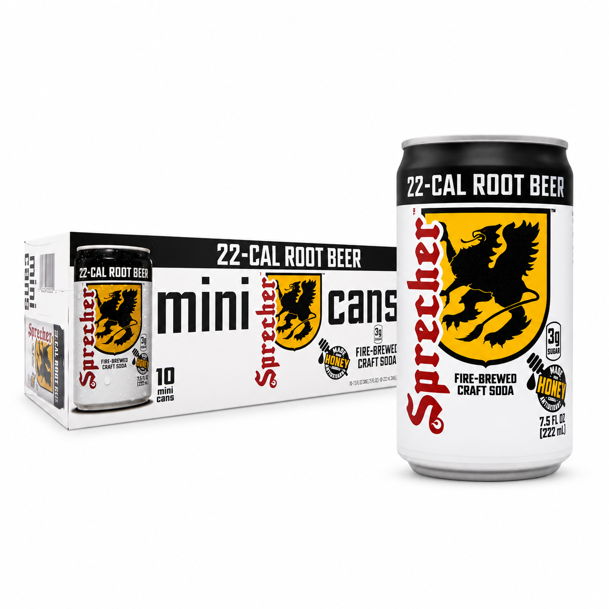 Low Cal Root Beer Mini Cans