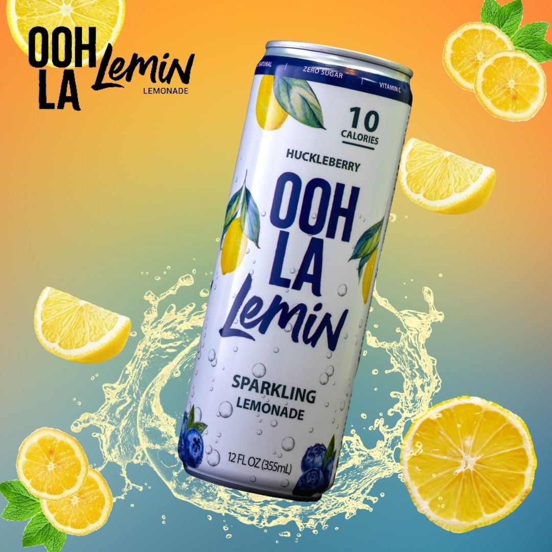 Huckleberry Sparkling Lemonade