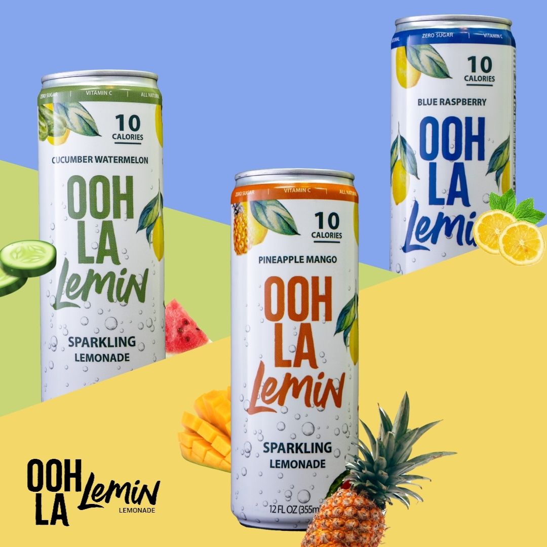 Sparkling Pineapple Mango Lemonade