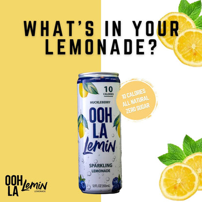 Huckleberry Sparkling Lemonade