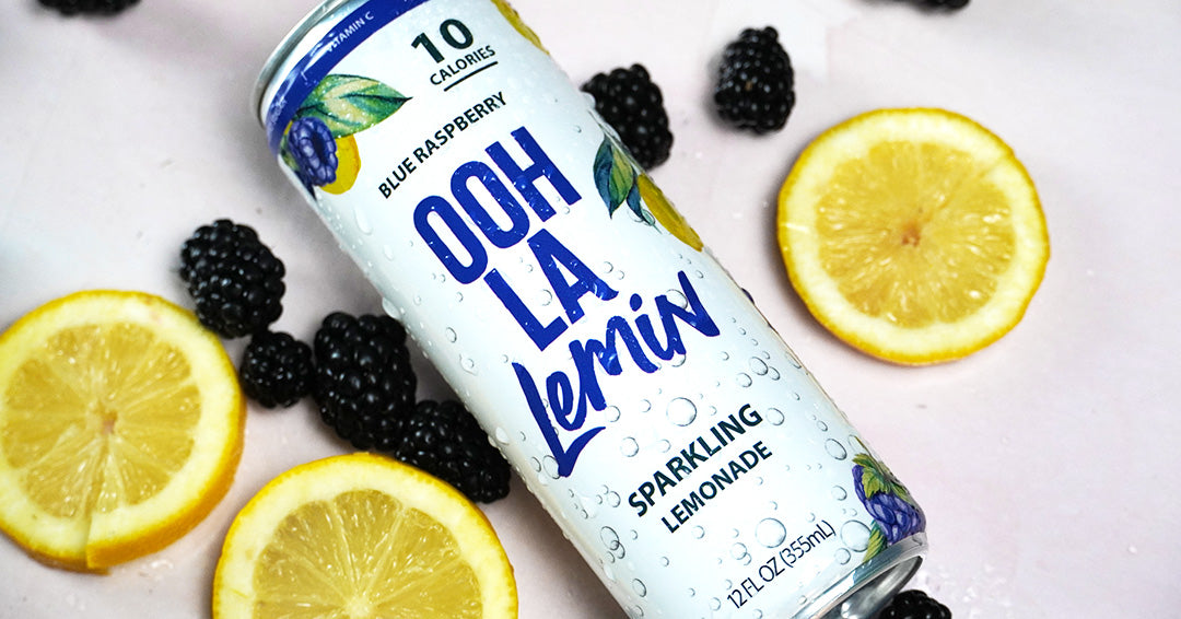 Blue Raspberry Sparkling Lemonade