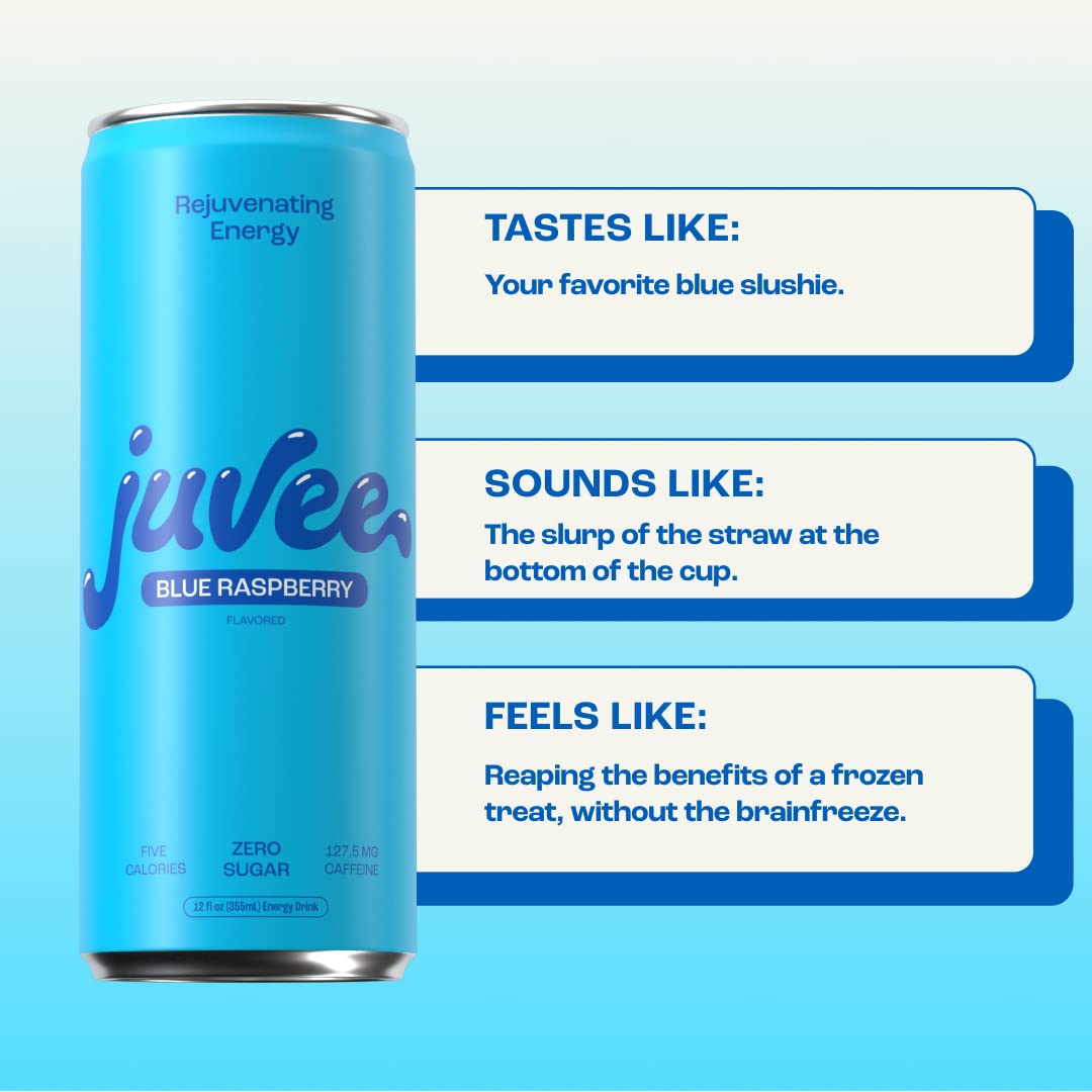 Blue Raspberry Energy Drink