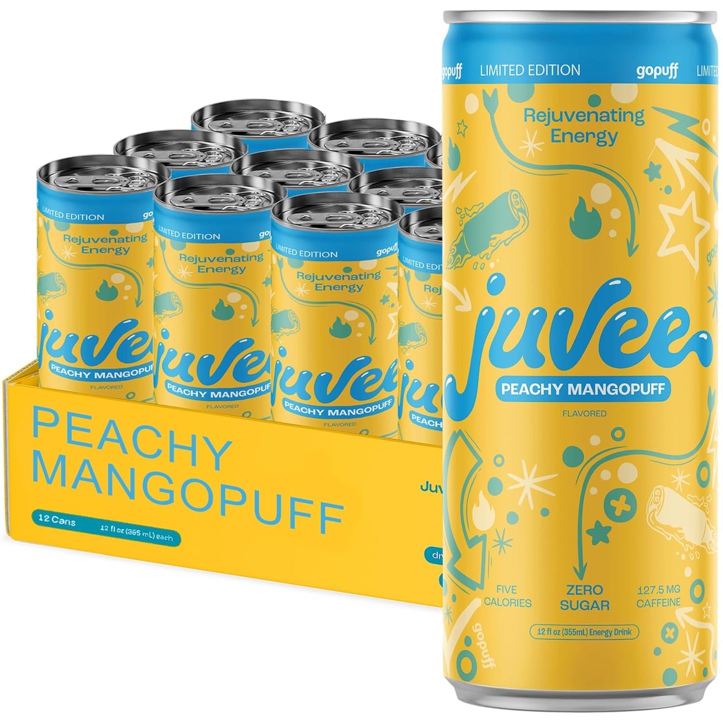 Peachy Mango Energy Drink