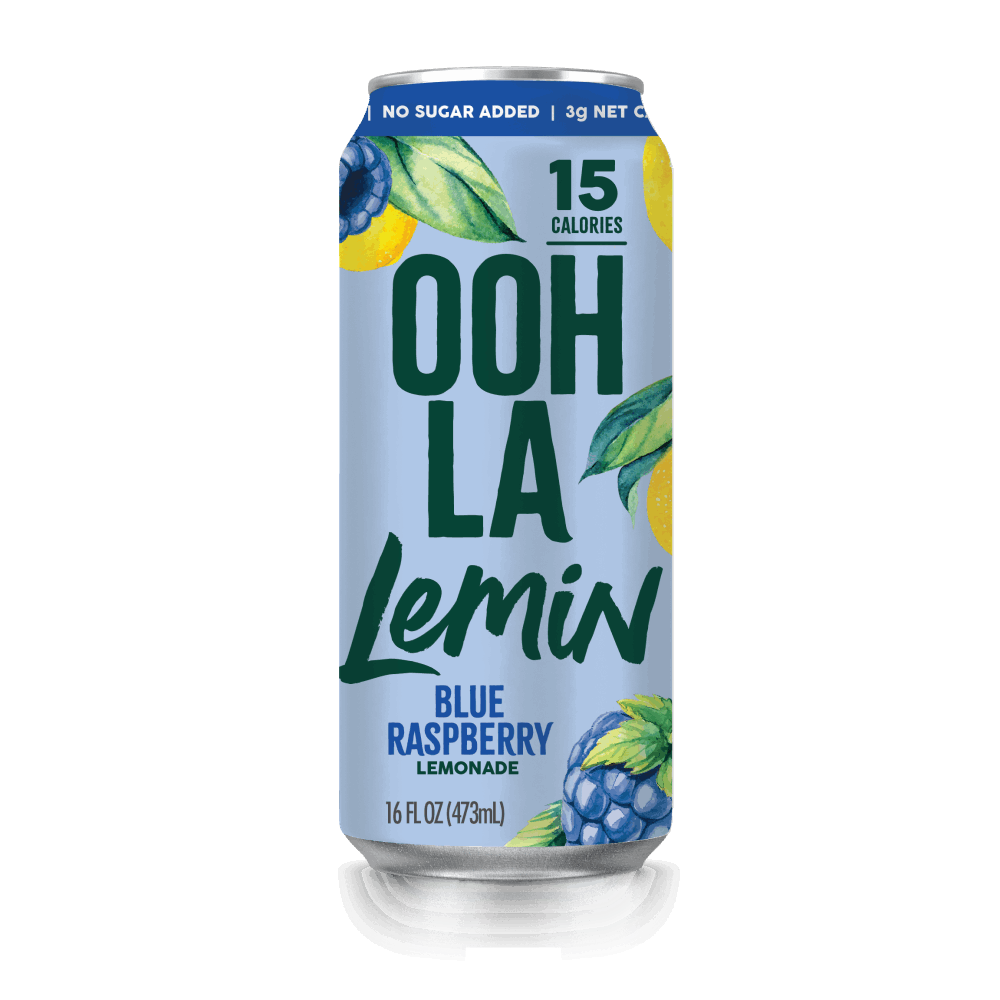 12-Pack OOH LA Lemin Blue Raspberry Lemonade